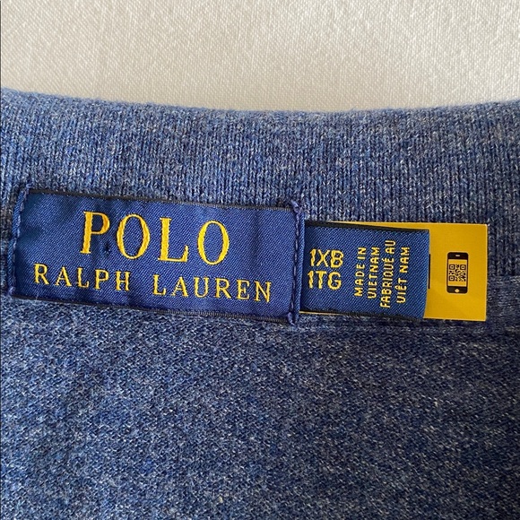Polo by Ralph Lauren Men's Navy Polo Shirt Size 1XL - Picture 4 of 12